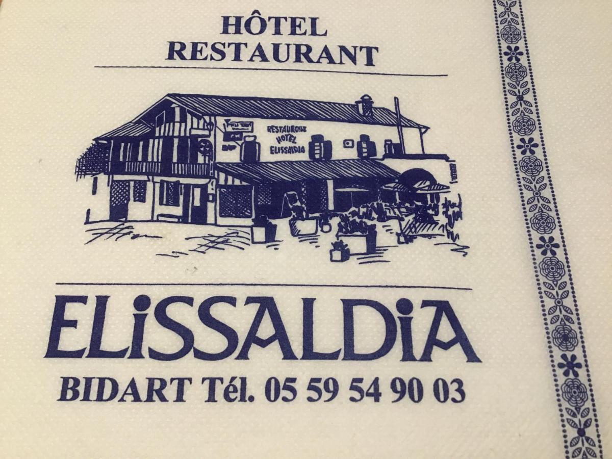 Hotel Restaurant Elissaldia Bidart Kültér fotó